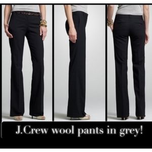 J. Crew Favorite Fit Wool Blend Pants